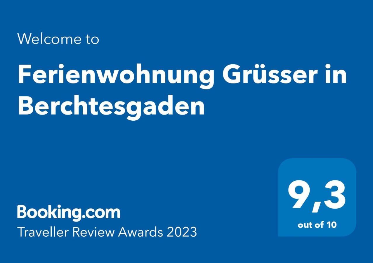 Ferienwohnung Grüsser in Berchtesgaden Exterior foto